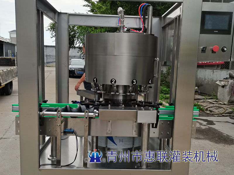 12頭電子定量紅酒灌裝機(jī)